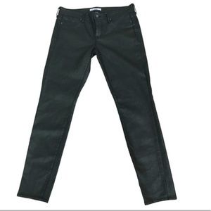 L + F Rich Skinny Coated Jeans Size 27
